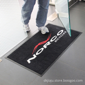 Popular Nylon Printed Logo Door Mat for Bike